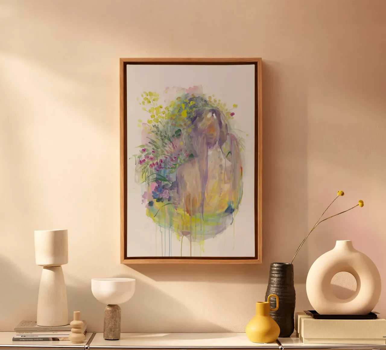 Stillness canvas by agnes-cecile