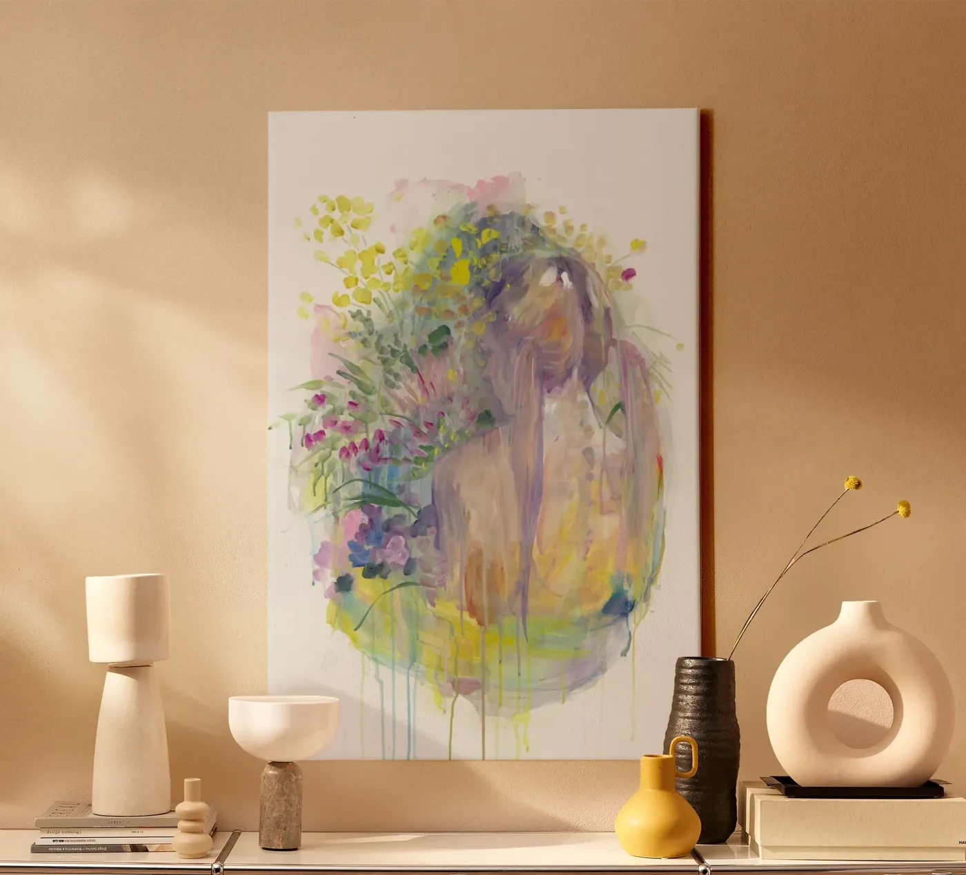 Stillness canvas van agnes-cecile