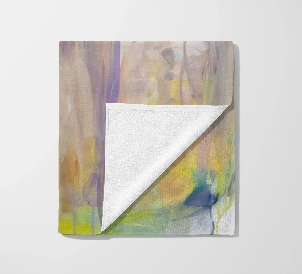 Stillness beach towel by agnes-cecile