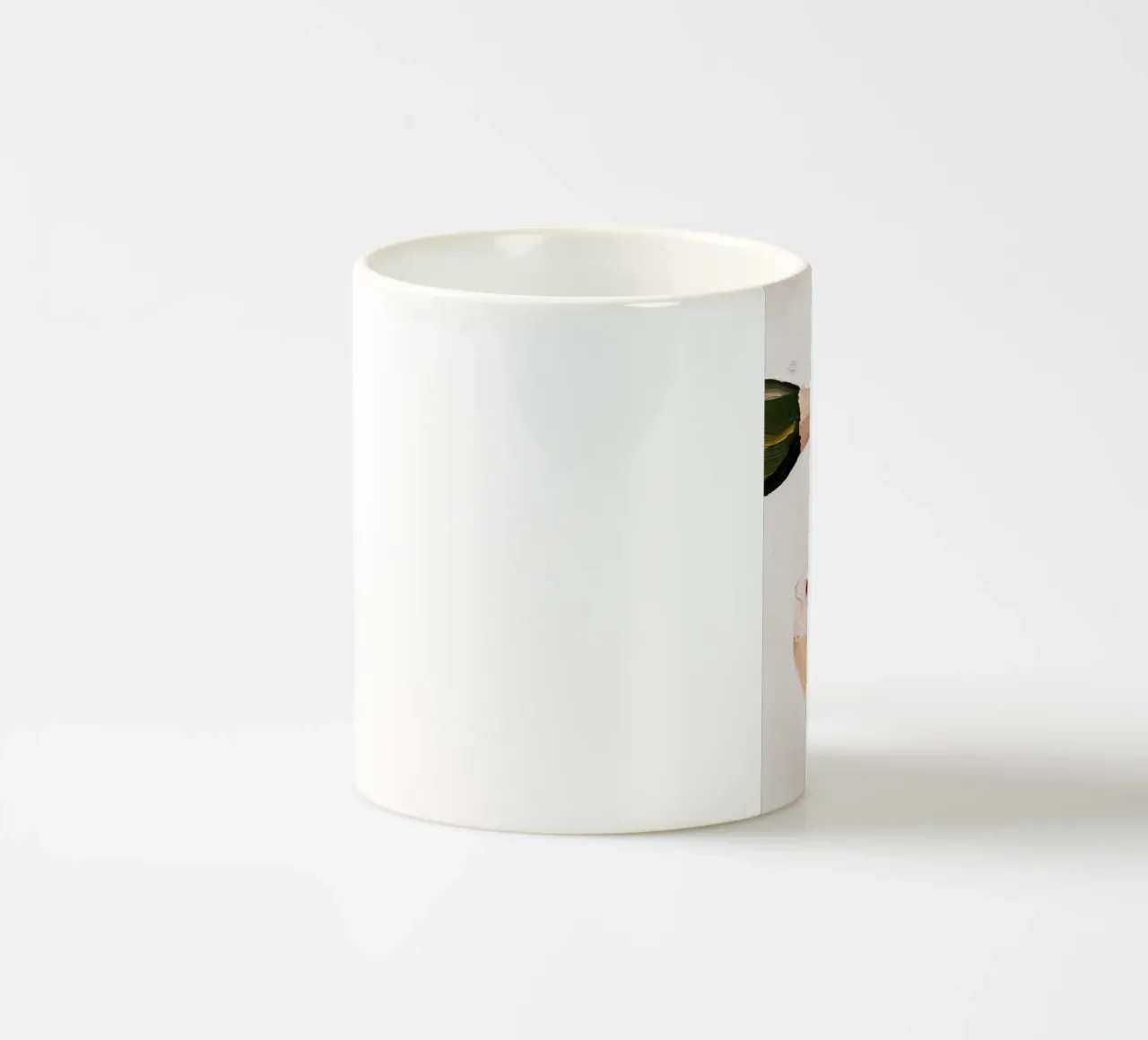 Celebration Poster, Champagne Print, Contemporary Art ceramic mug by Little Lila