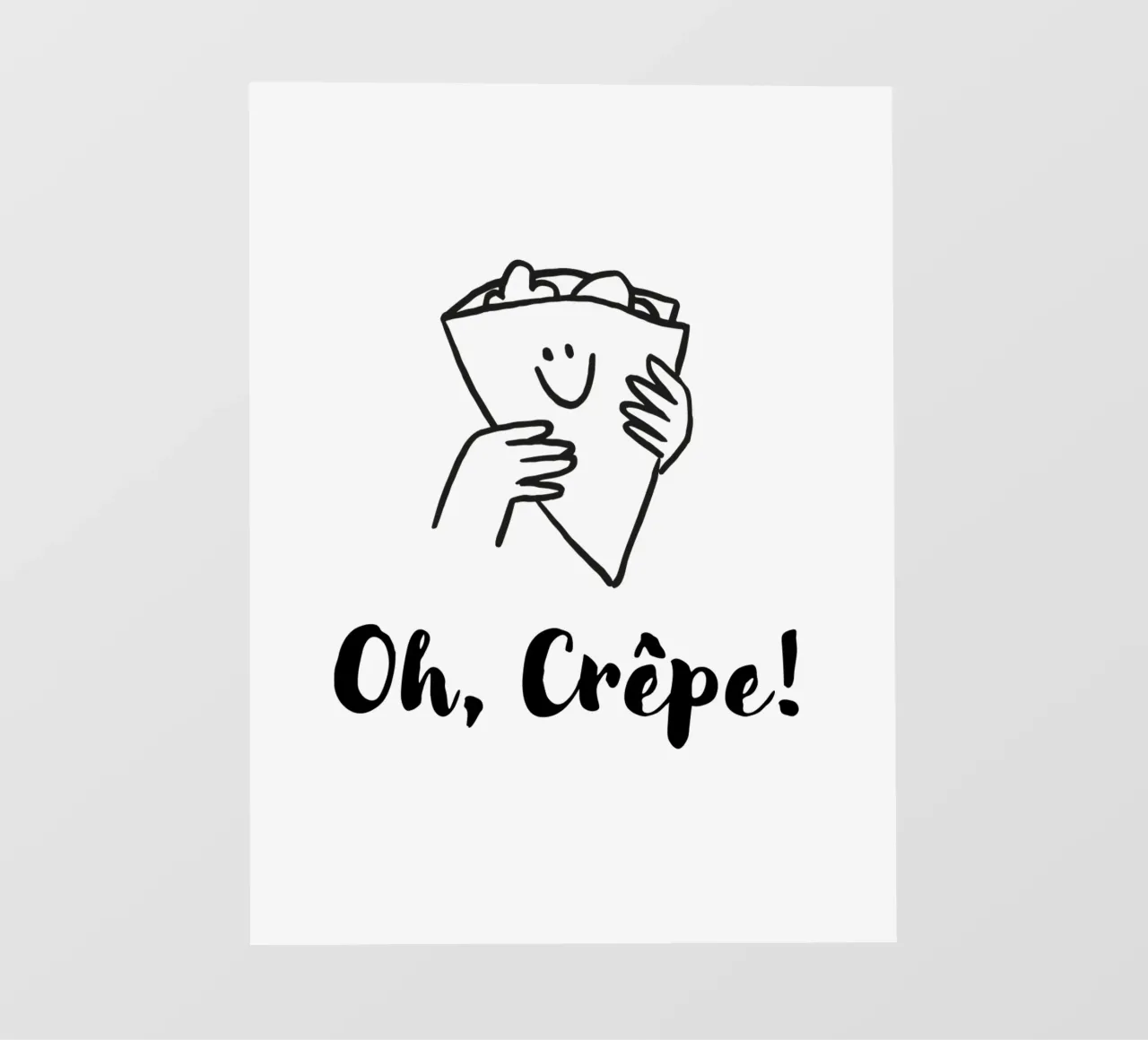 Oh, Crêpe! telo in pvc da JillGori