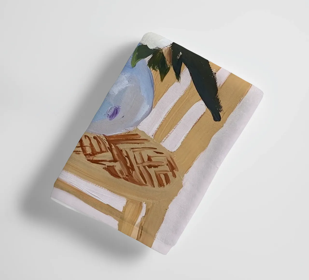 Bloem abstract, kleurrijke kunst afdrukken abstracte bloemen artwort badhanddoek van Little Lila