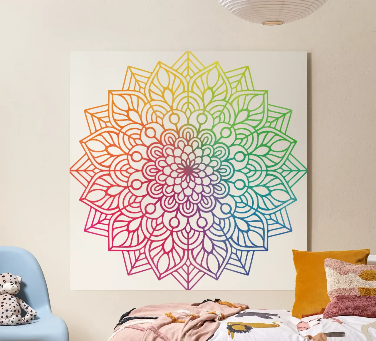 Mandala arcobaleno plexiglass da Spiritual Touch