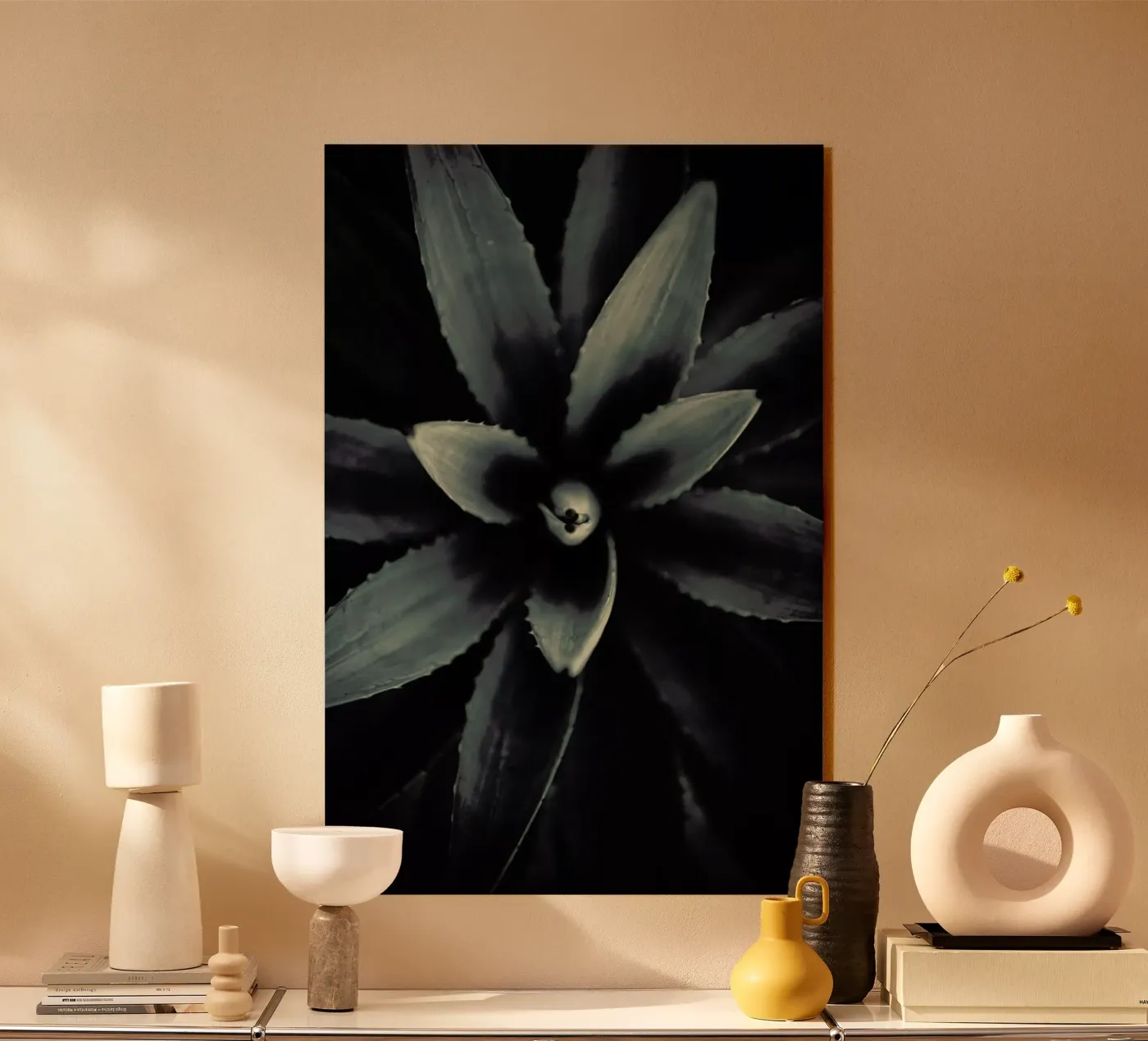 Palms-1831 acryl van Chris Abatzis