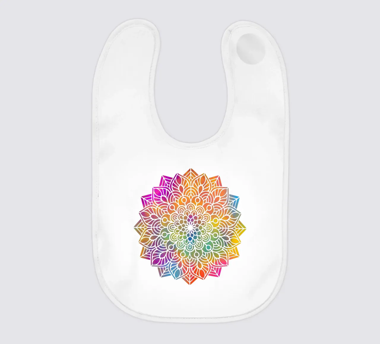 Mandala arcobaleno bavaglino da Spiritual Touch