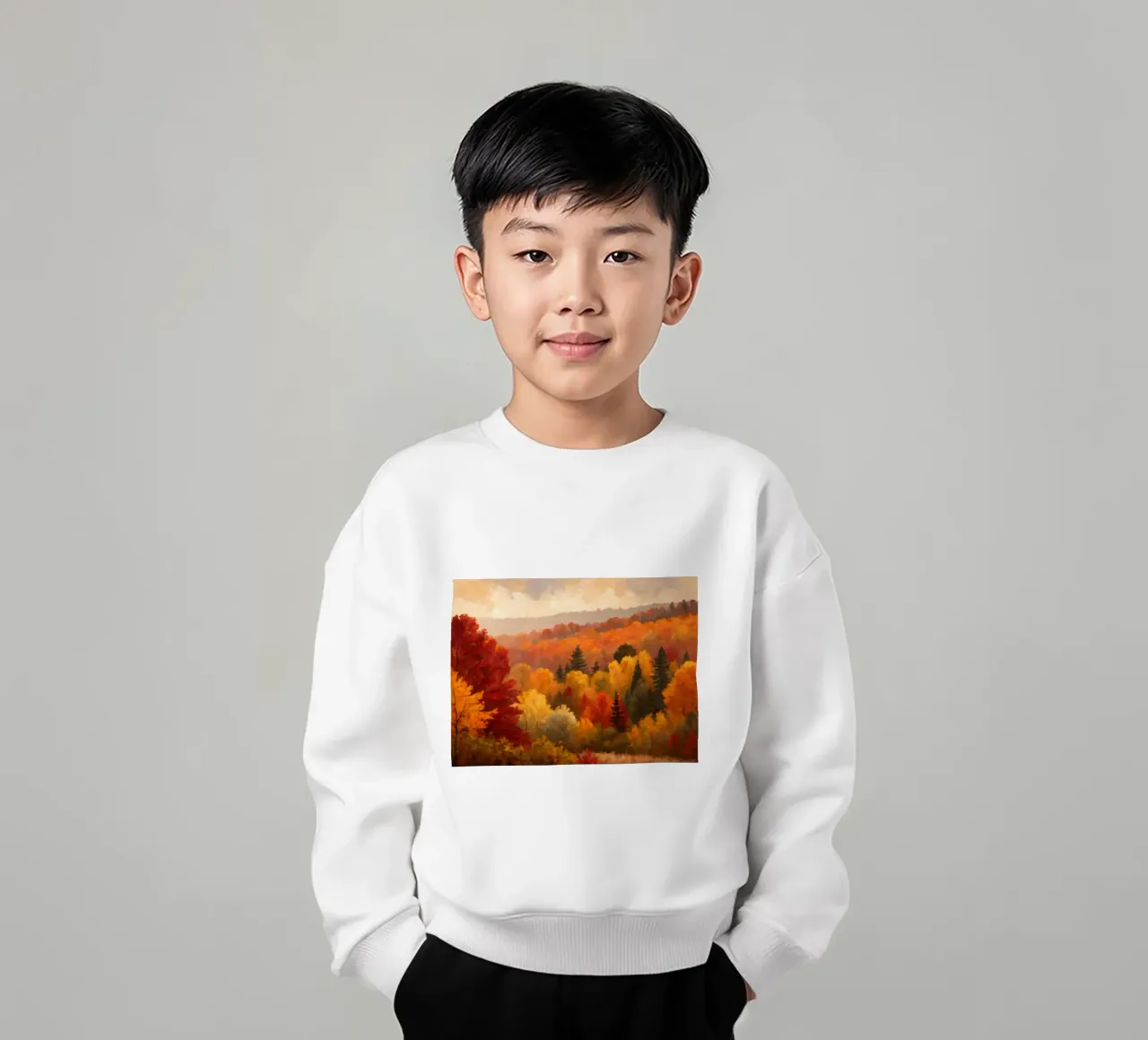 L'abbraccio dell'autunno felpa bambino da Artistic-shop