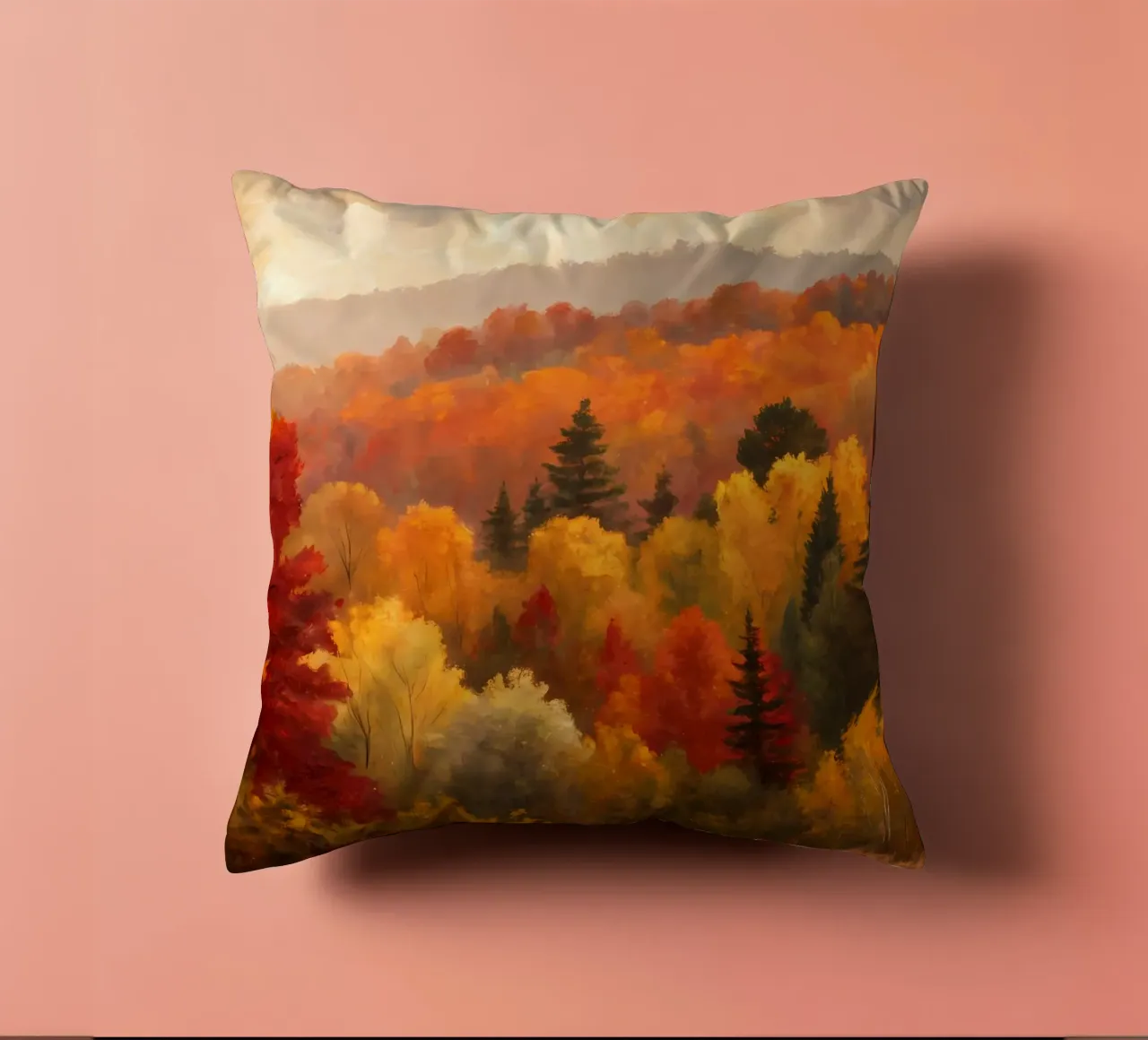 L'abbraccio dell'autunno cuscino da Artistic-shop