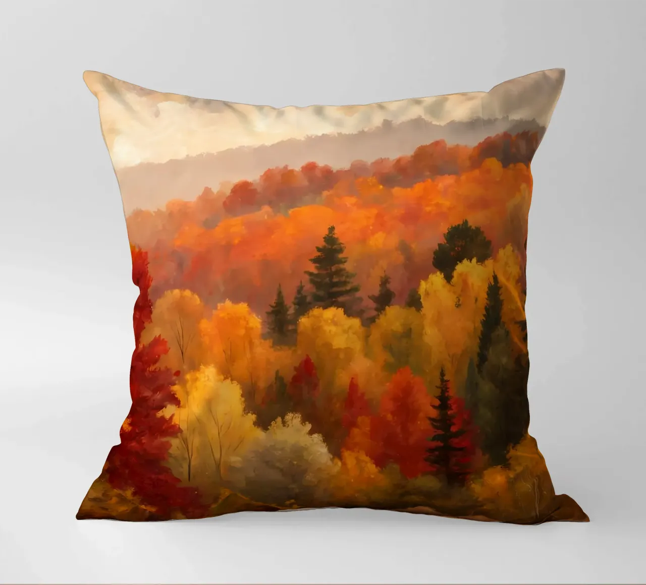 L'abbraccio dell'autunno cuscino da Artistic-shop