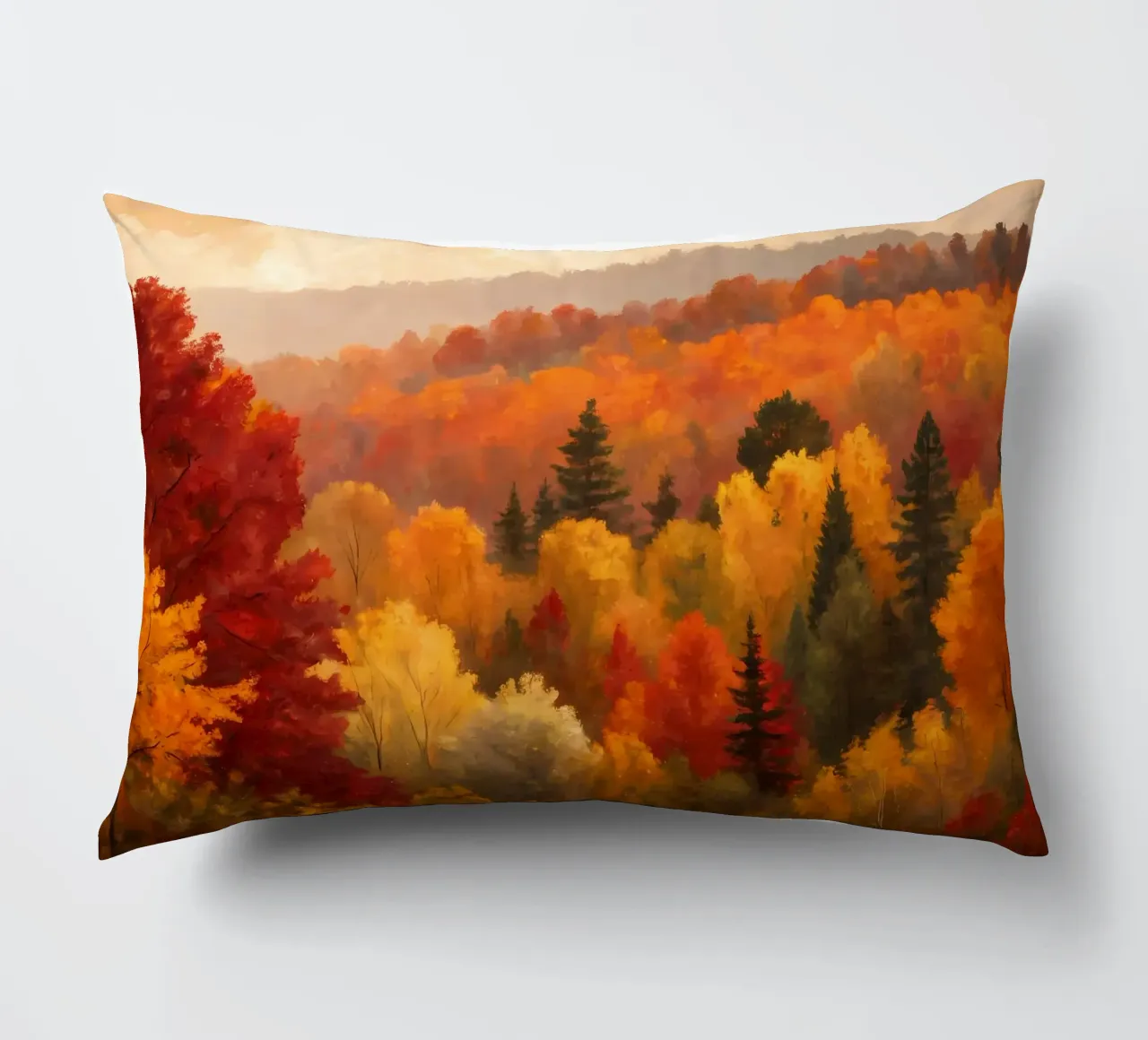 L'abbraccio dell'autunno cuscino da Artistic-shop