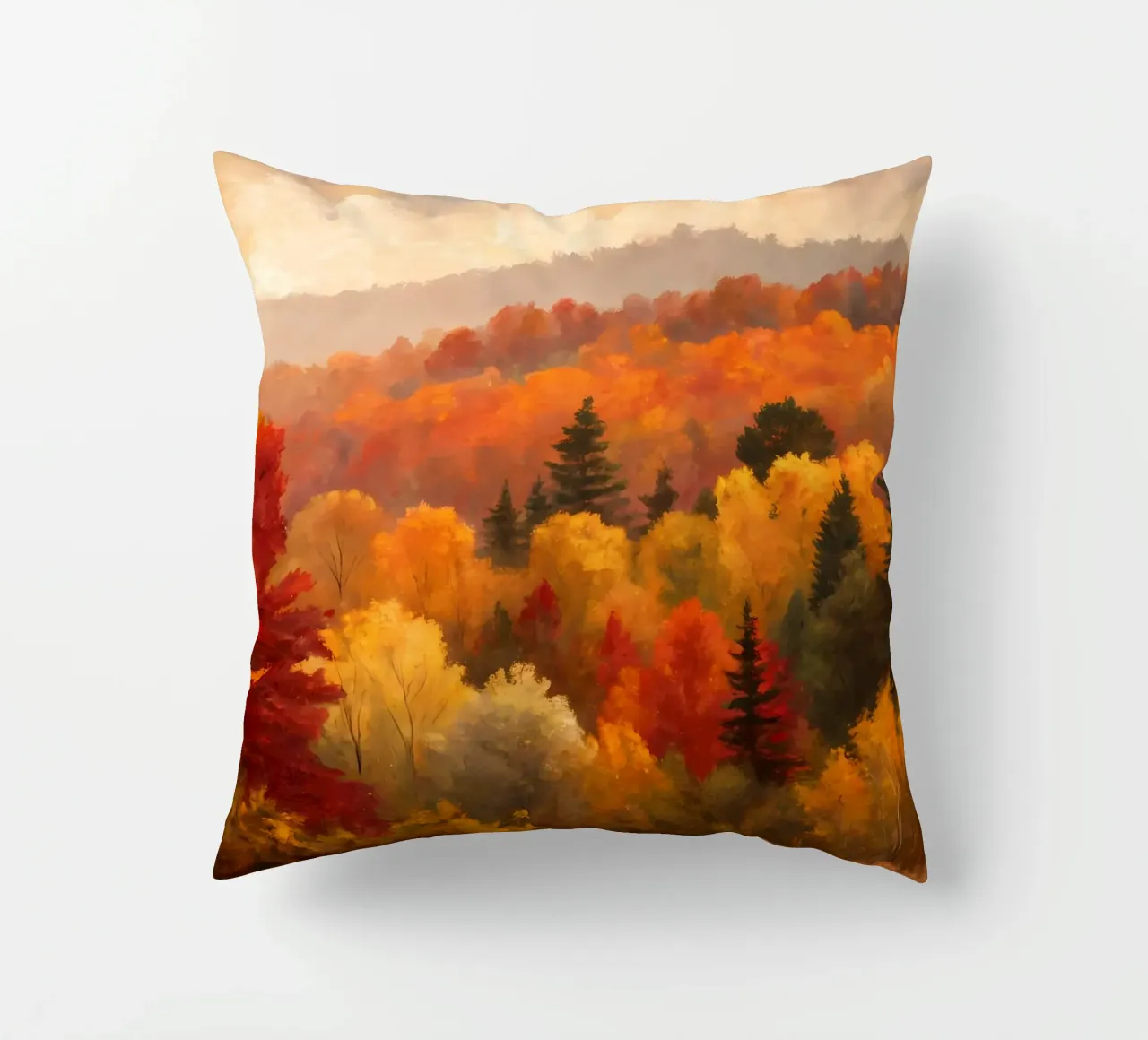 L'abbraccio dell'autunno cuscino da Artistic-shop