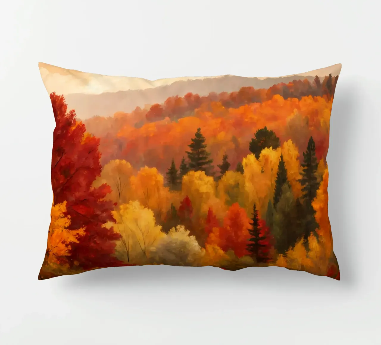 L'abbraccio dell'autunno cuscino da Artistic-shop