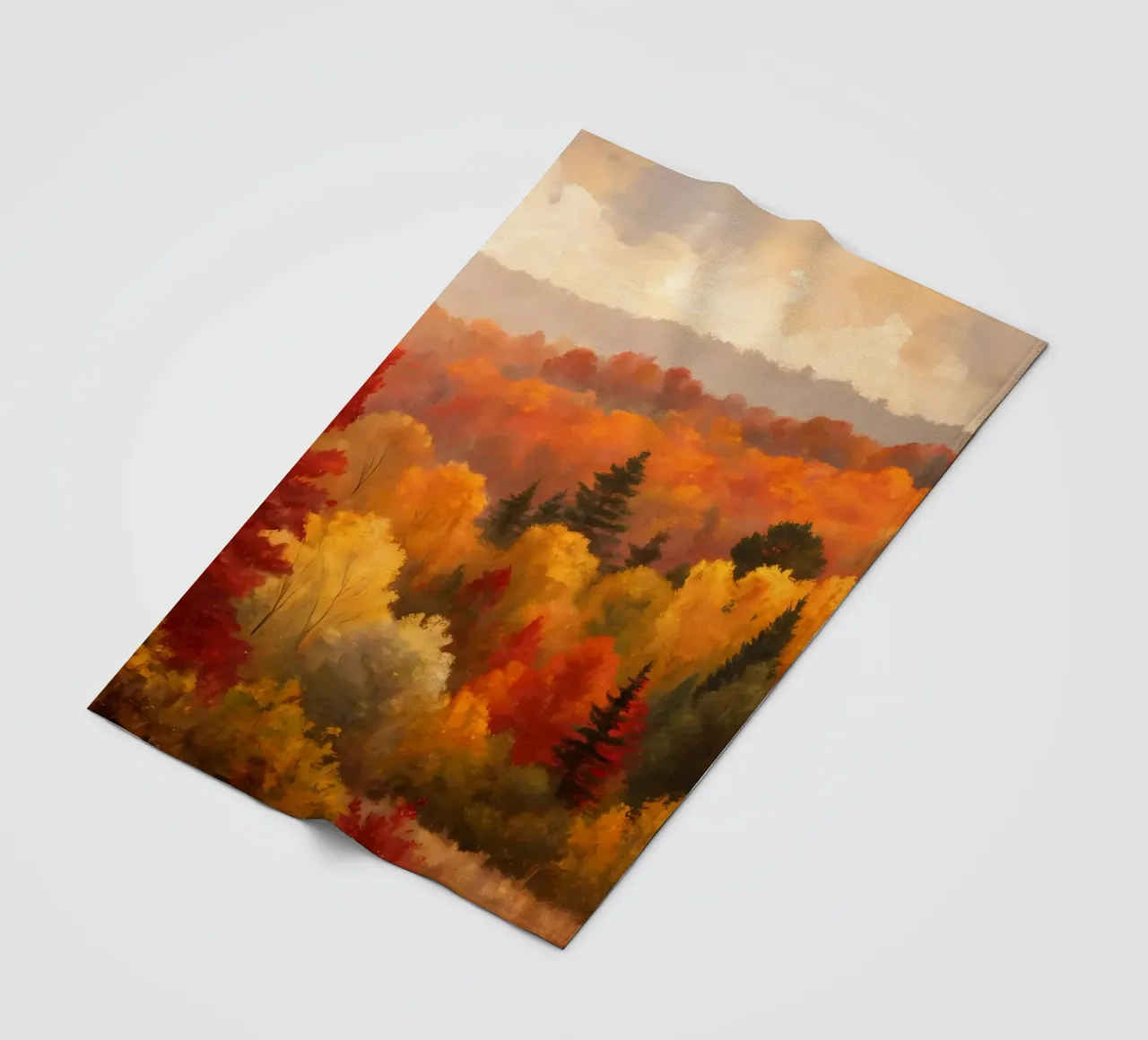 L'abbraccio dell'autunno coperta in pile da Artistic-shop