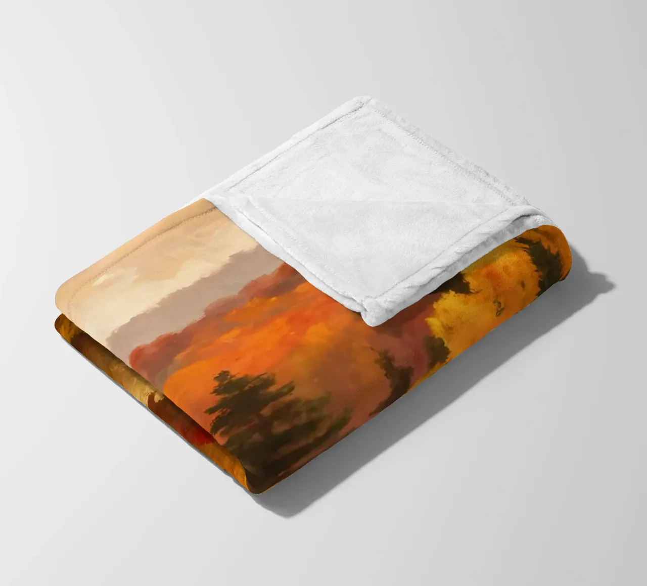 L'abbraccio dell'autunno coperta in pile da Artistic-shop