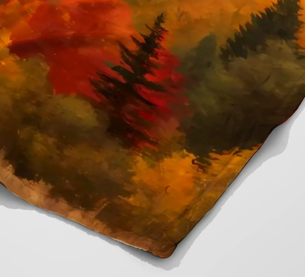 L'abbraccio dell'autunno coperta in pile da Artistic-shop
