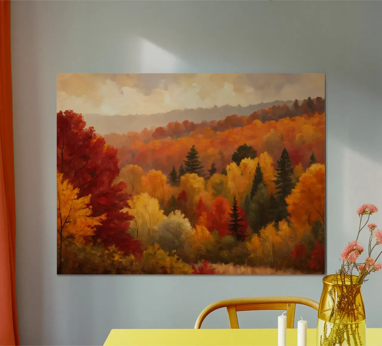 L'abbraccio dell'autunno poster da Artistic-shop