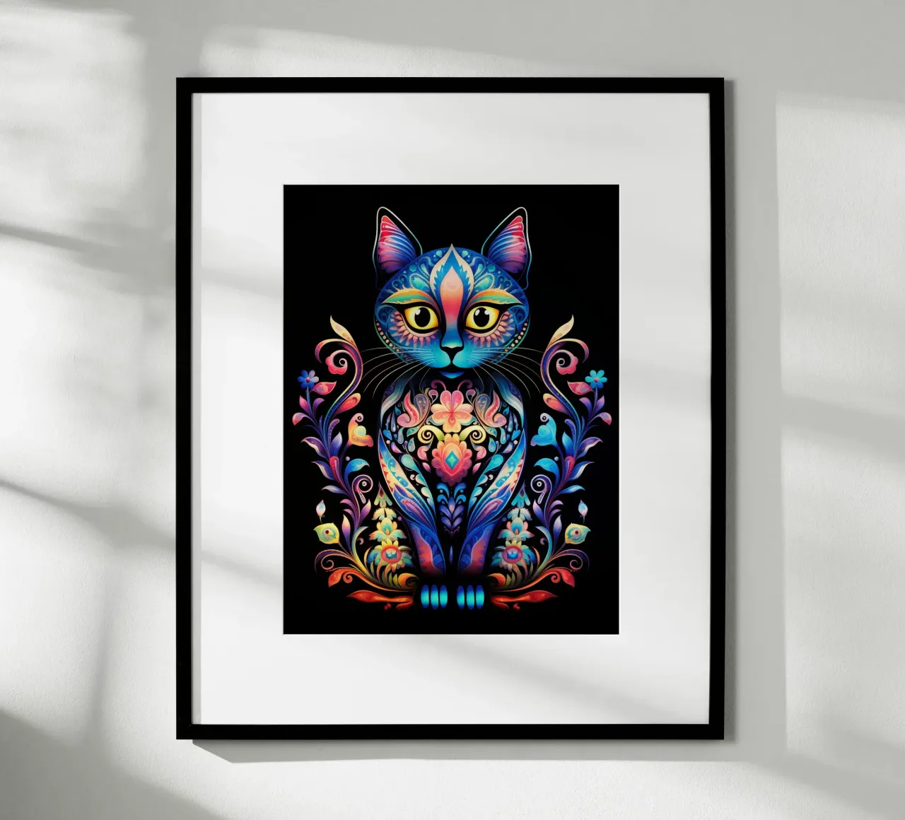 Vernice mandala poster con telaio in plastica da Spiritual Touch
