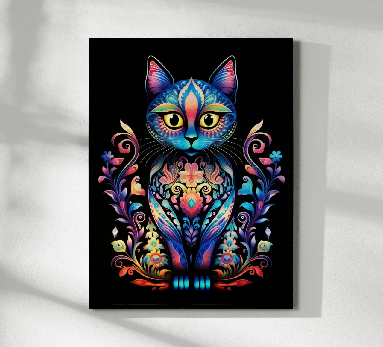 Vernice mandala poster con telaio in plastica da Spiritual Touch