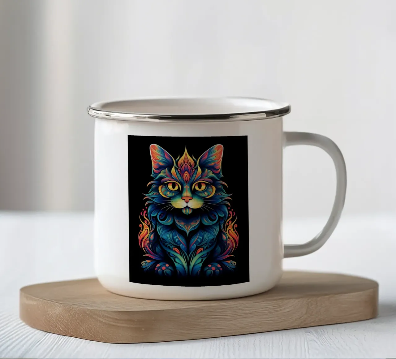 Vernice mandala tazza in smalto da Spiritual Touch