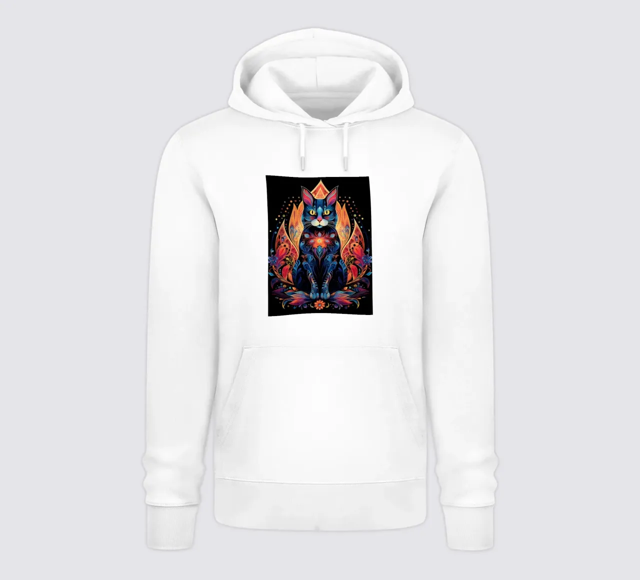Vernice mandala felpa con cappuccio da Spiritual Touch