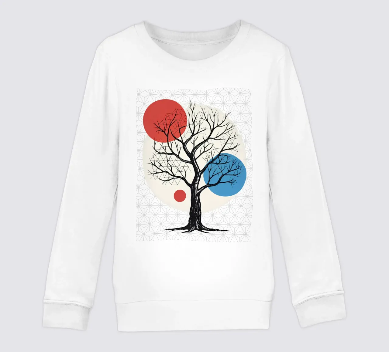 Geometria spogliata felpa bambino da Artistic-shop