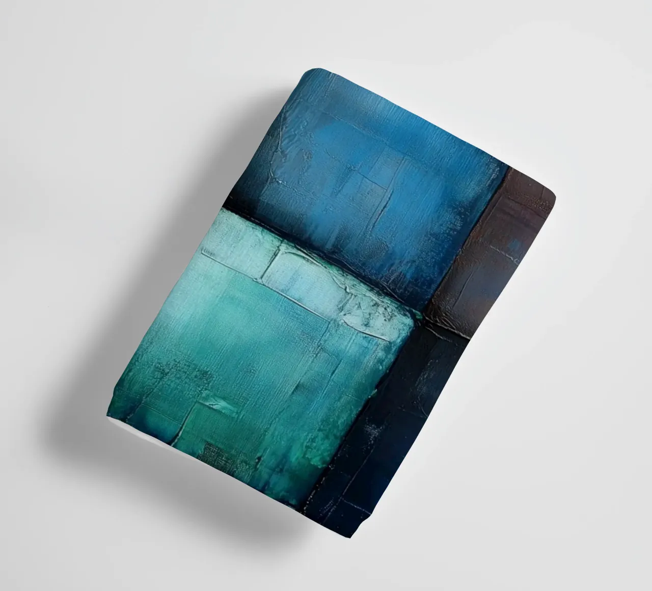 Modern abstraction shapes and colors towel by Justyna Jaszke JBJart