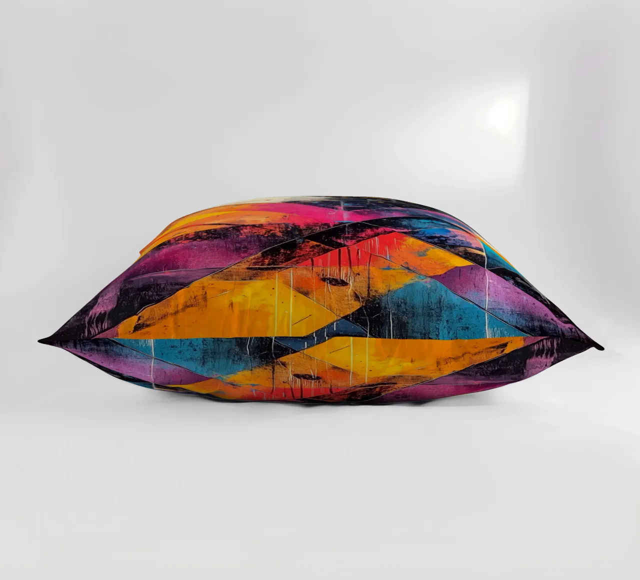 Astrazione moderna forme e colori cuscino da Justyna Jaszke JBJart