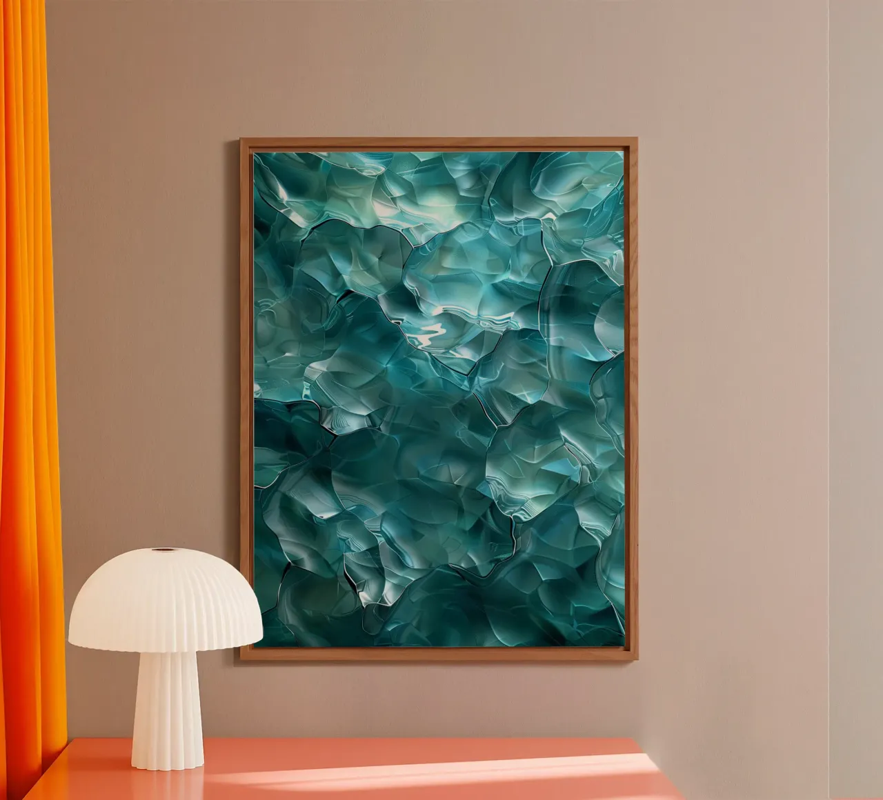 Shapes of water 2 alluminio dibond da The Quiet Senju