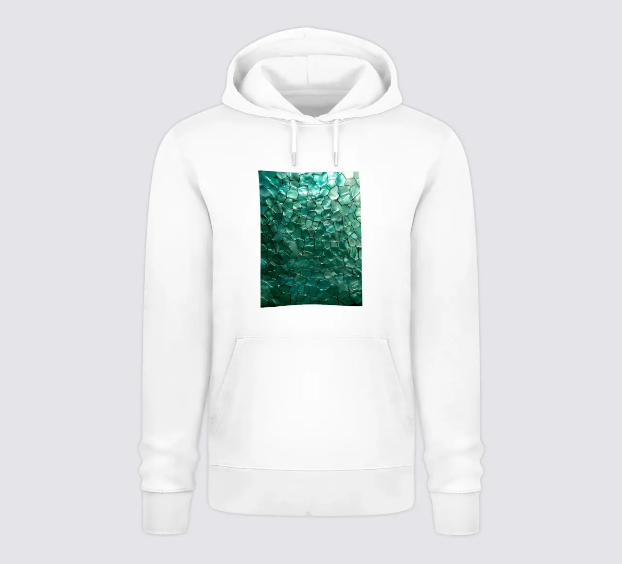 Shapes of water 3 felpa con cappuccio da The Quiet Senju