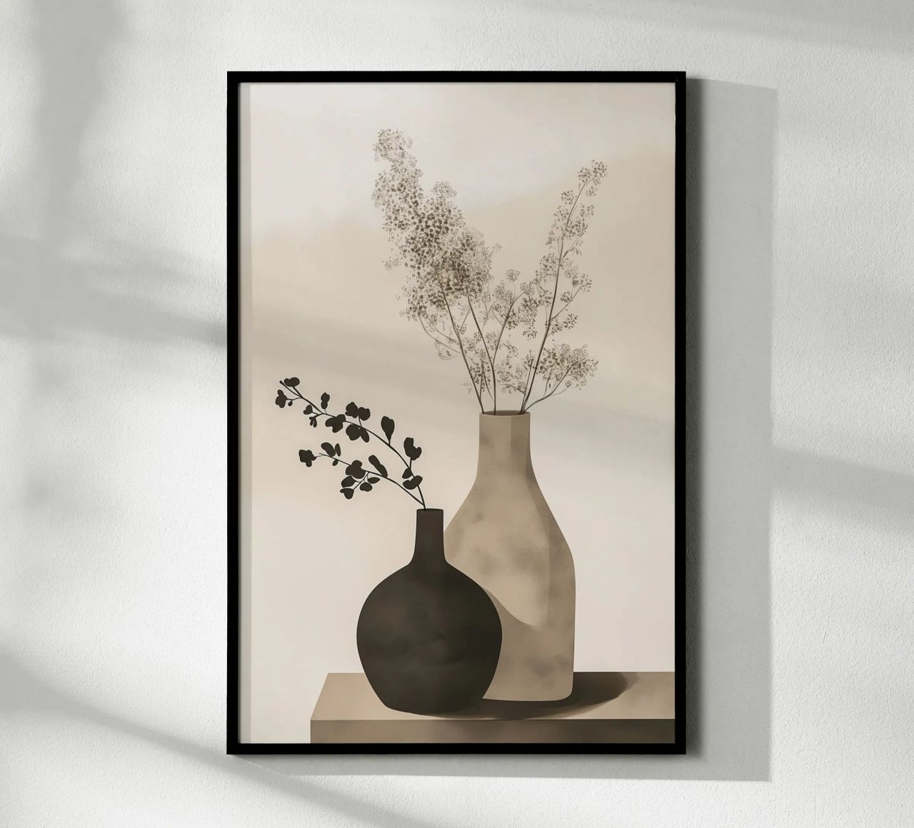 Erdige Pflanzen Harmonie Poster von Carinaprint
