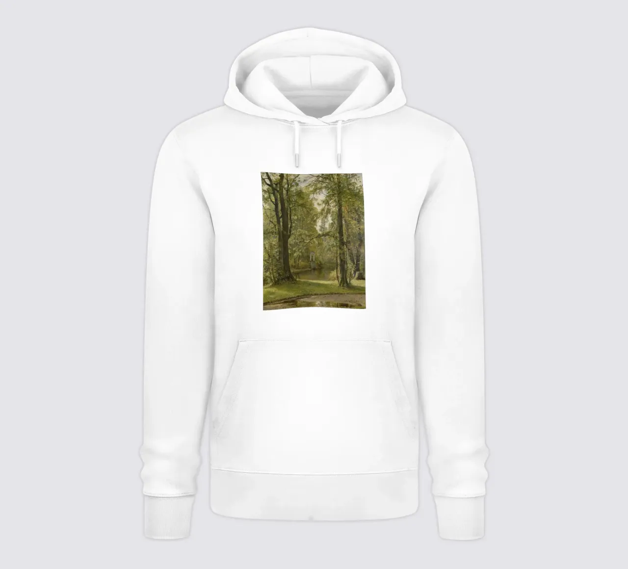 Ivan Shishkin - Autunno sull'isola di Krestovsky felpa con cappuccio da William Store