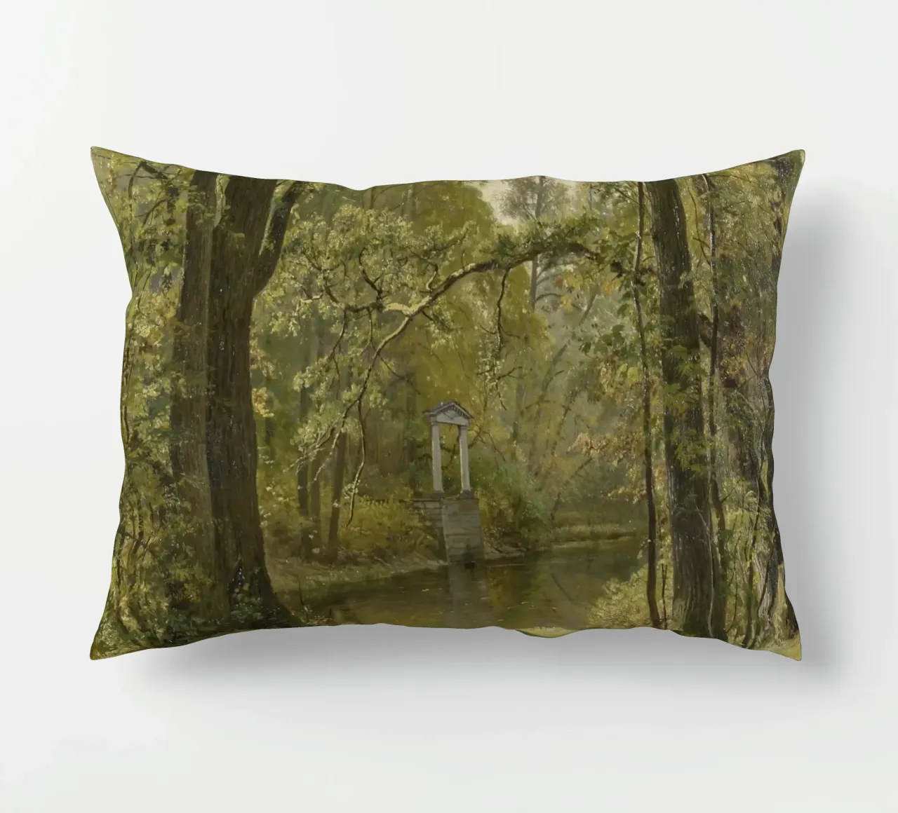 Ivan Shishkin - Autunno sull'isola di Krestovsky cuscino da William Store