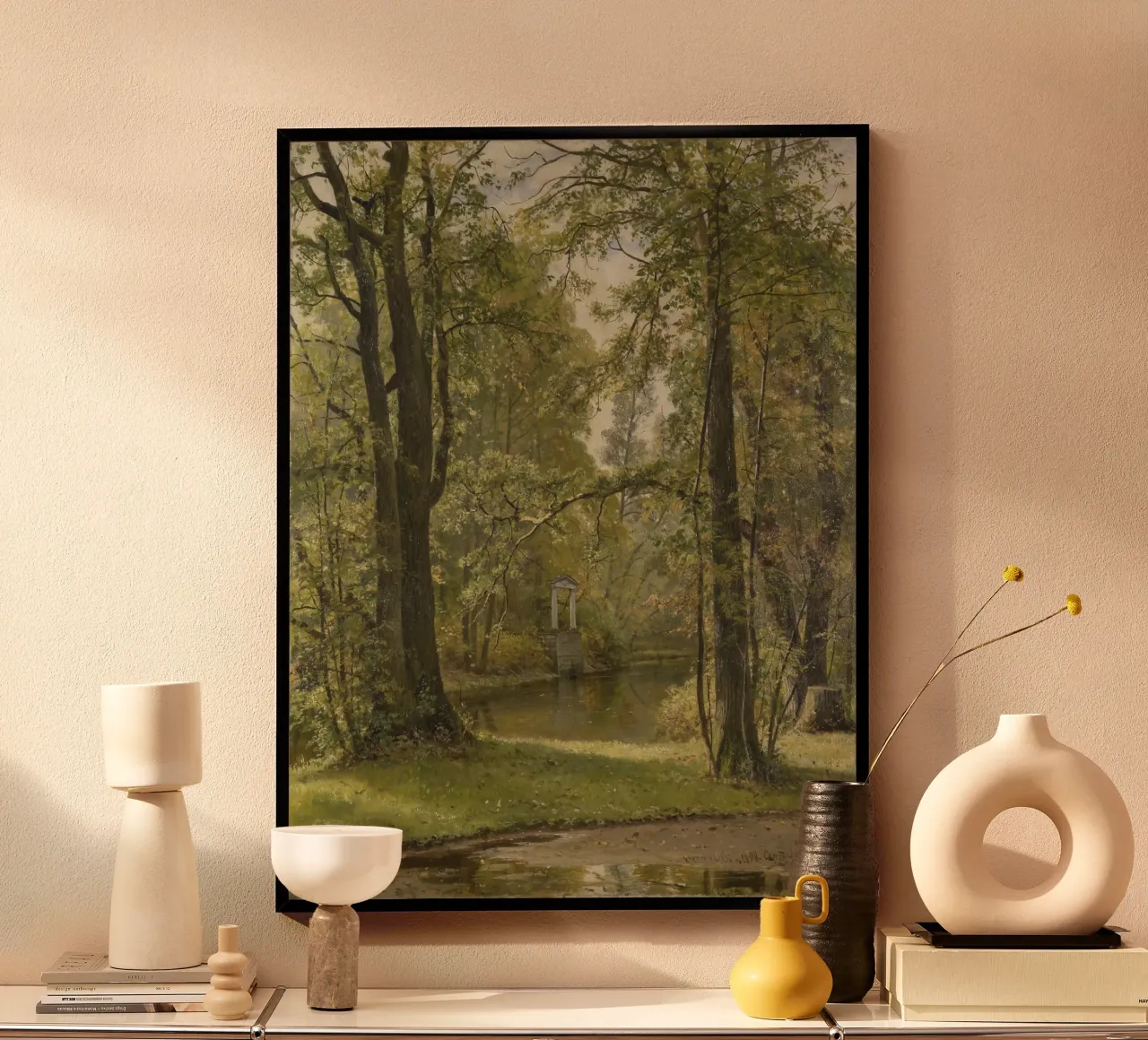 Ivan Shishkin - Autunno sull'isola di Krestovsky carta hahnemühle da William Store