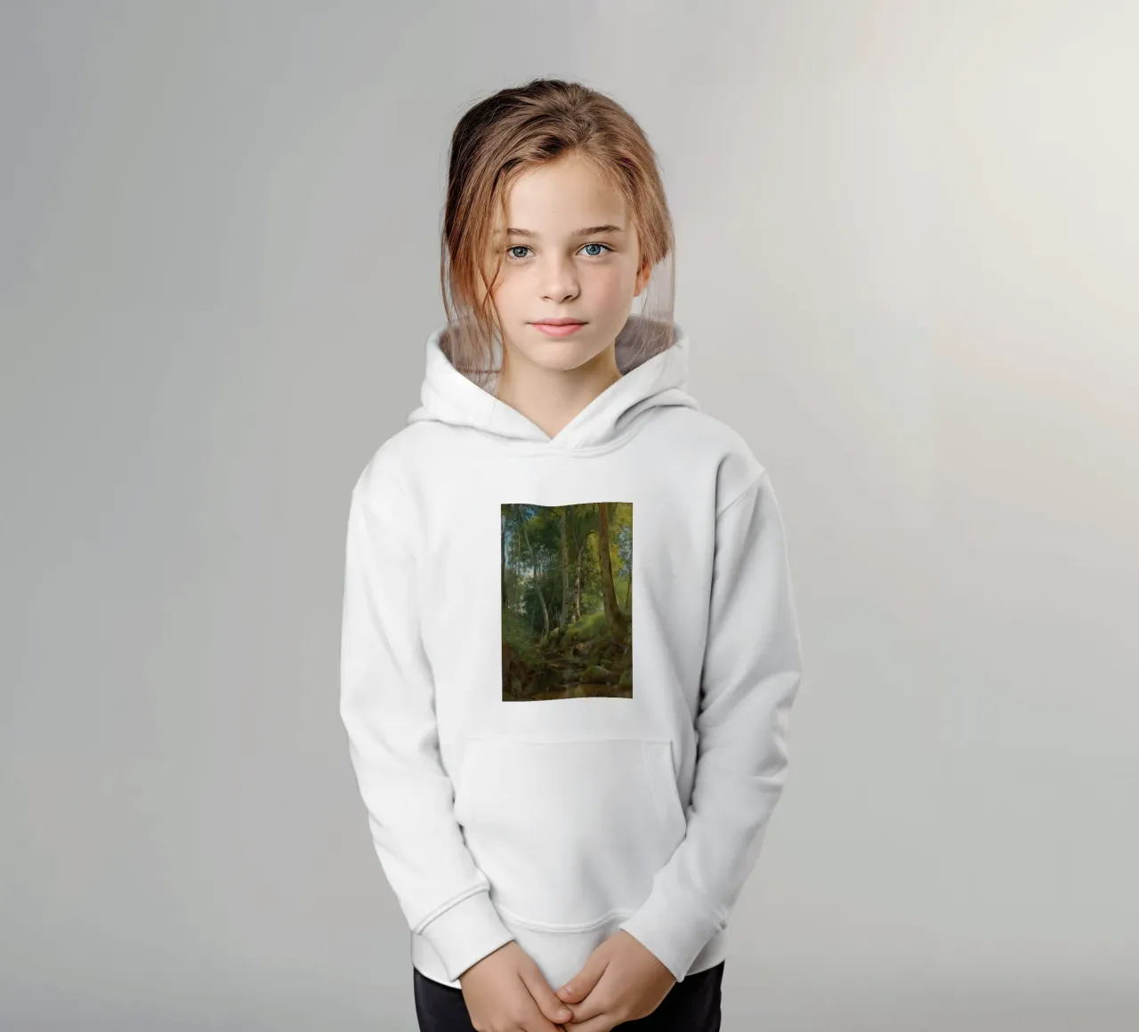 Ivan Shishkin - Le ruisseau sweat à capuche enfant de William Store