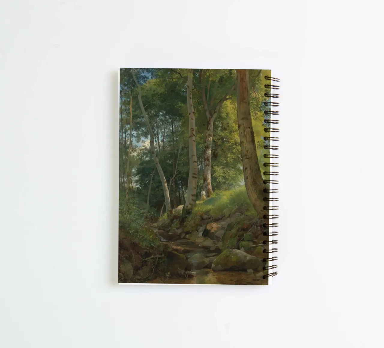 Iwan Schischkin - Der Bach Ringbuch von William Store