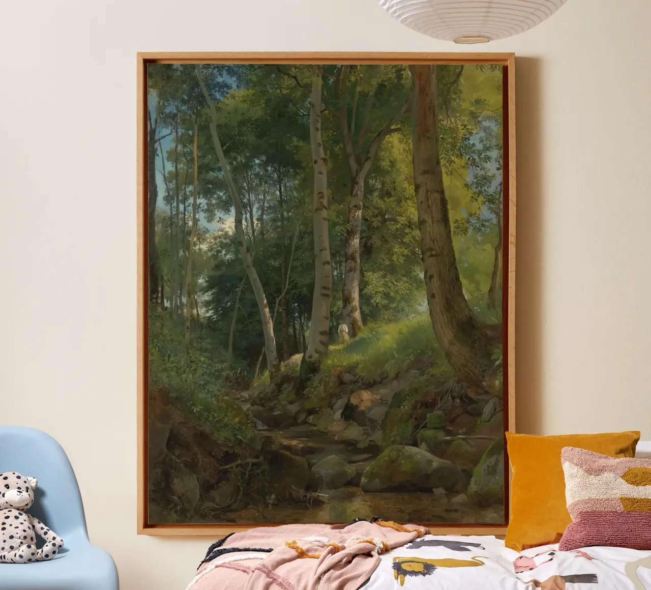 Ivan Sjisjkin - De Beek canvas met Baklijst van William Store