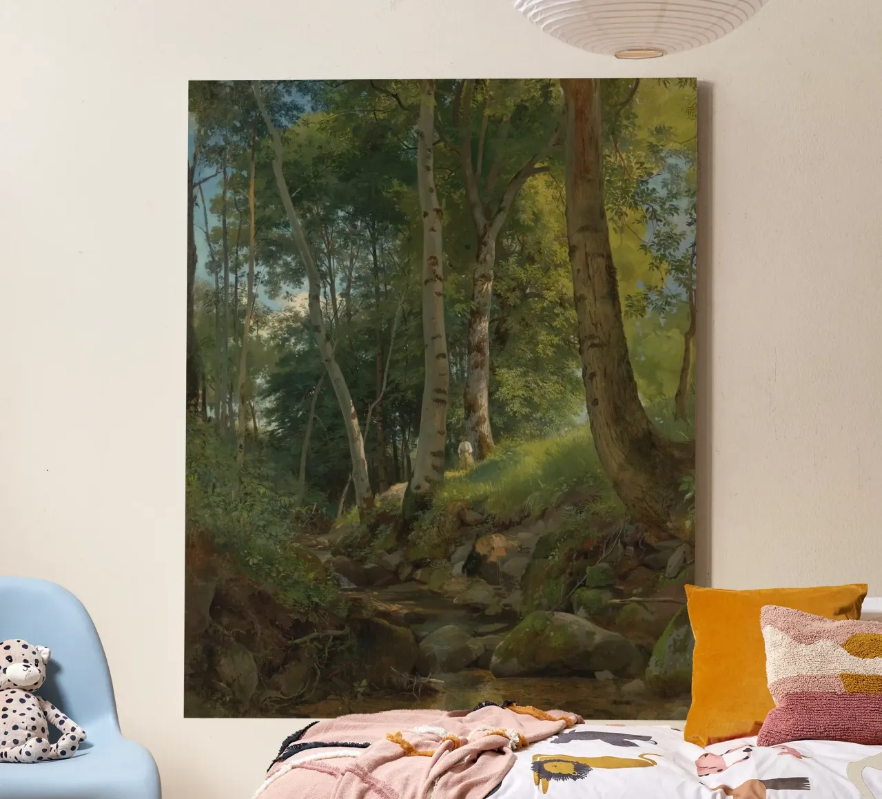 Ivan Sjisjkin - De Beek canvas met Baklijst van William Store