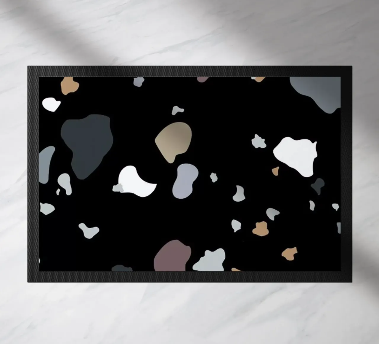 Black Liquorice Fußmatte von Laura O'Connor
