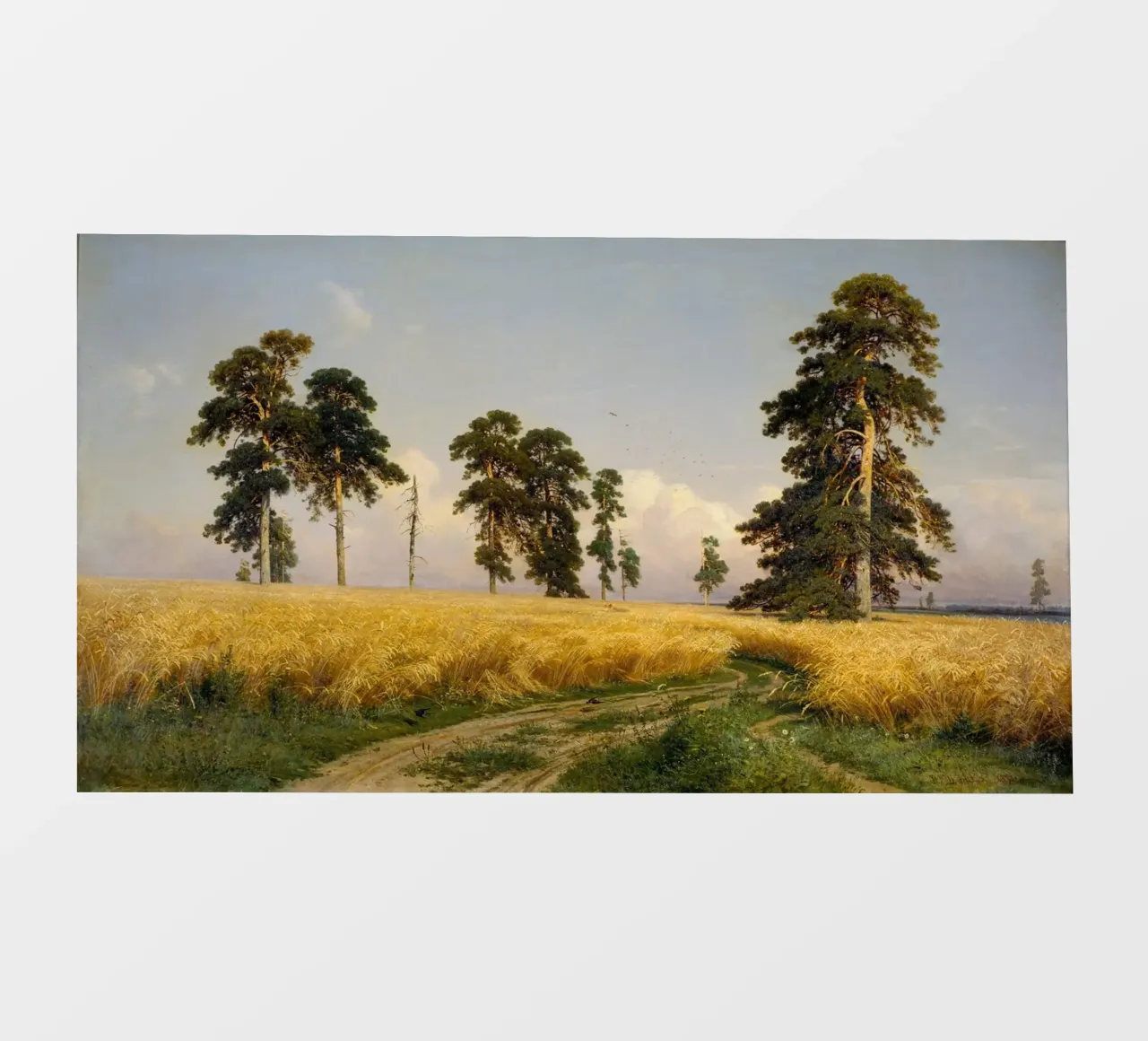 Ivan Shishkin - Segale pellicola backlit da William Store