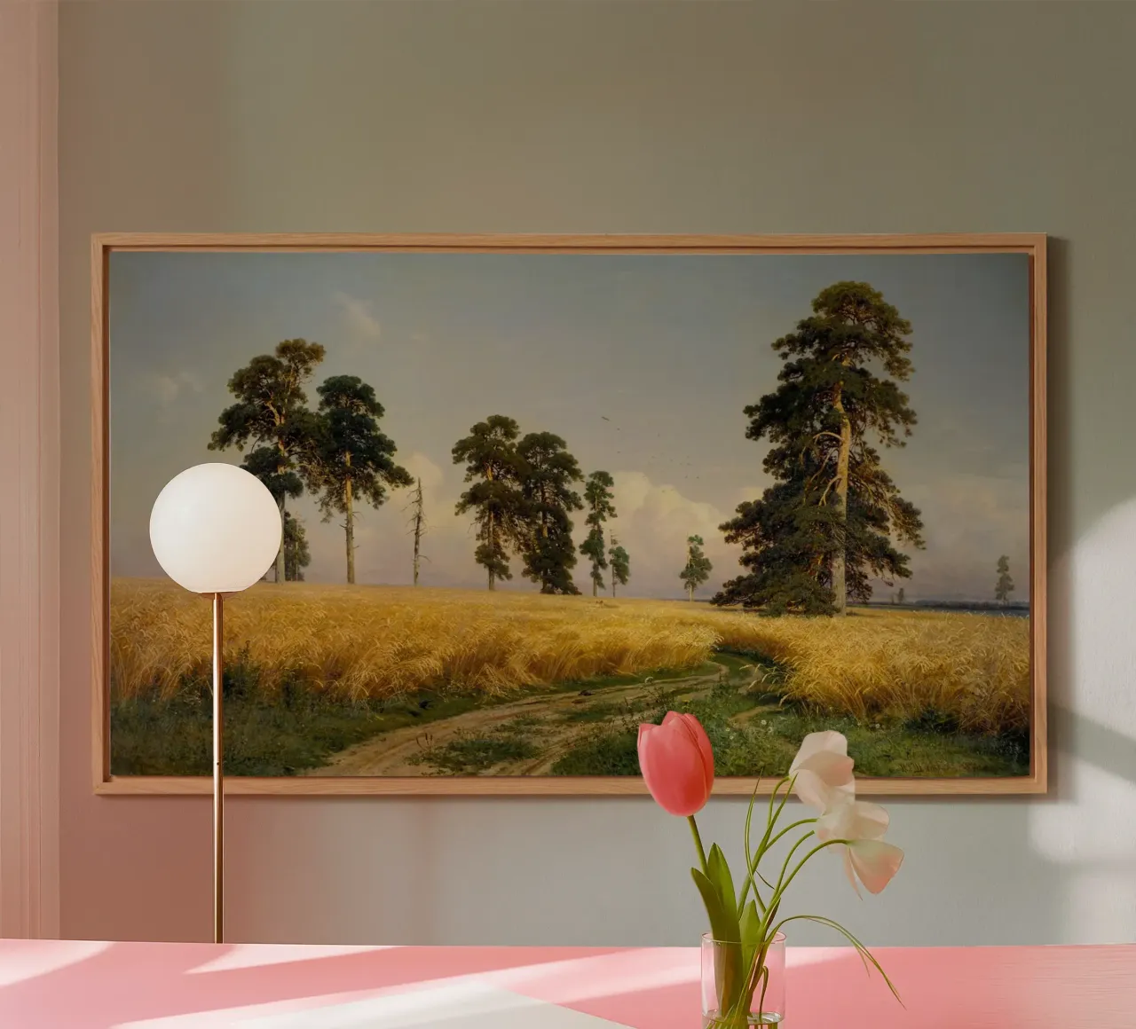 Ivan Shishkin - Segale alluminio dibond da William Store