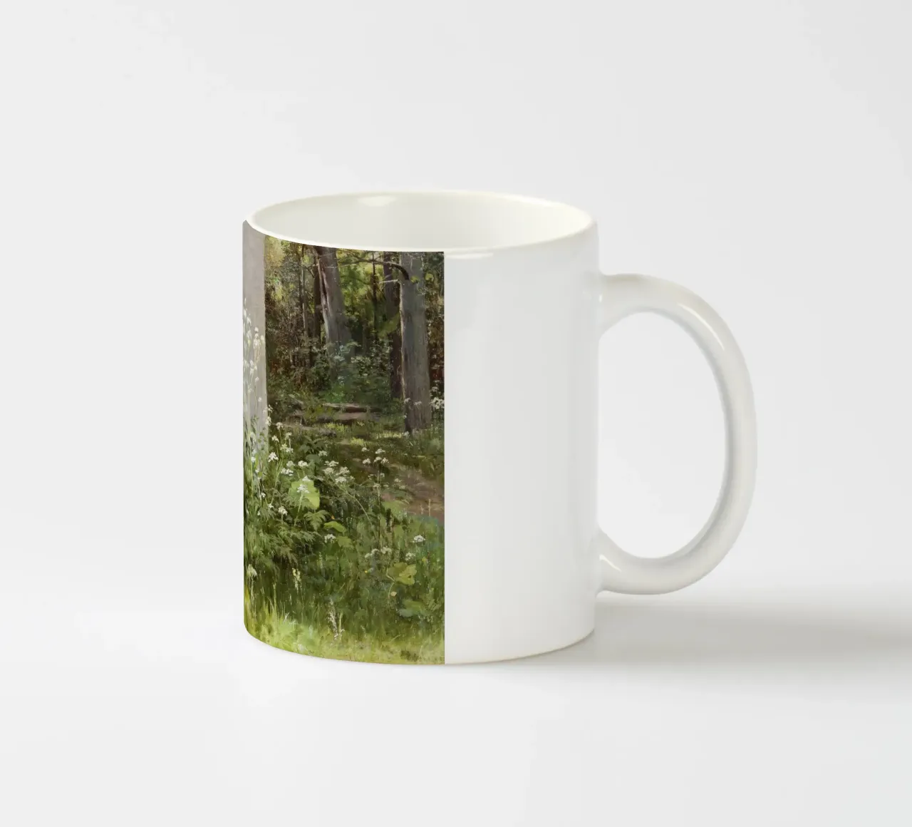 Ivan Shishkin - Fiori al recinto tazza in ceramica da William Store