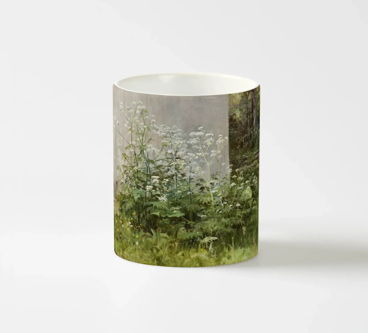 Ivan Shishkin - Fiori al recinto tazza in ceramica da William Store