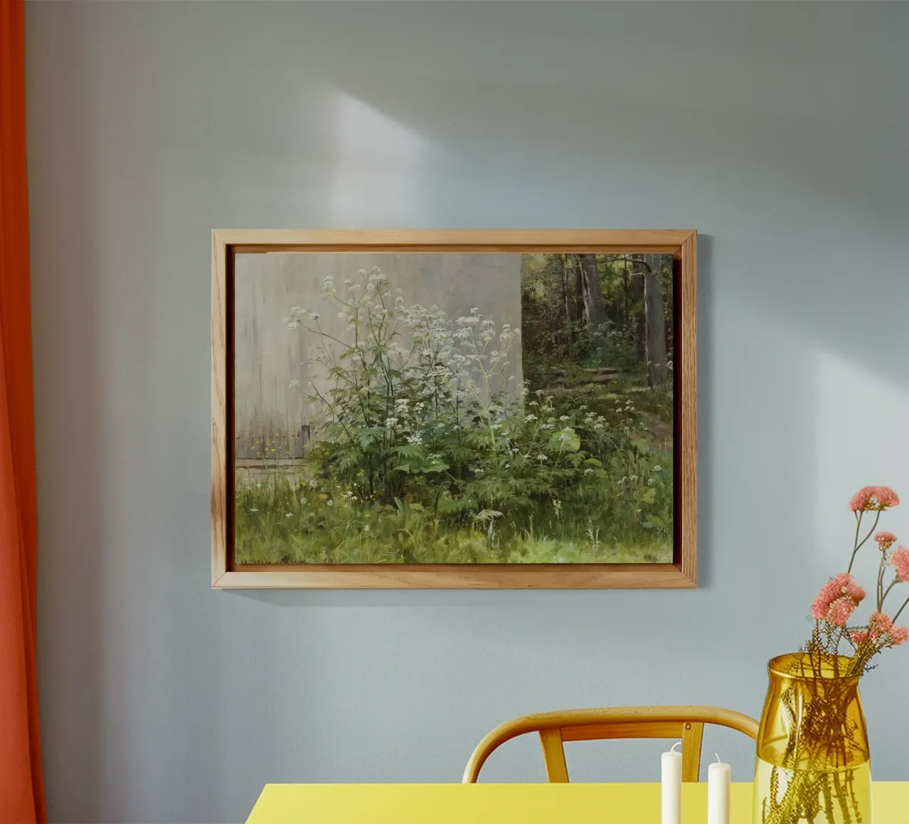 Ivan Shishkin - Fiori al recinto alluminio dibond da William Store