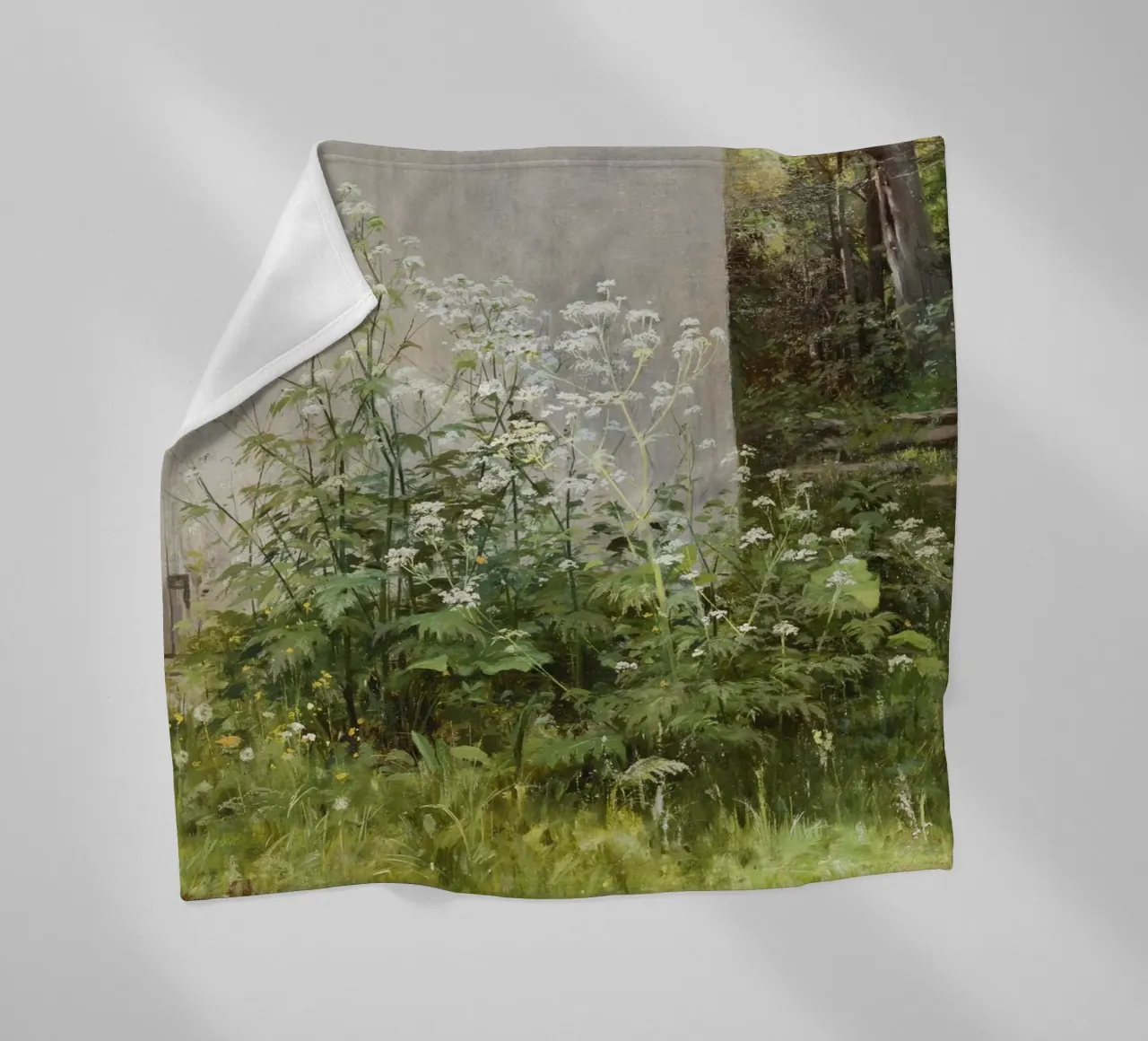 Ivan Shishkin - Fiori al recinto coperta in pile da William Store