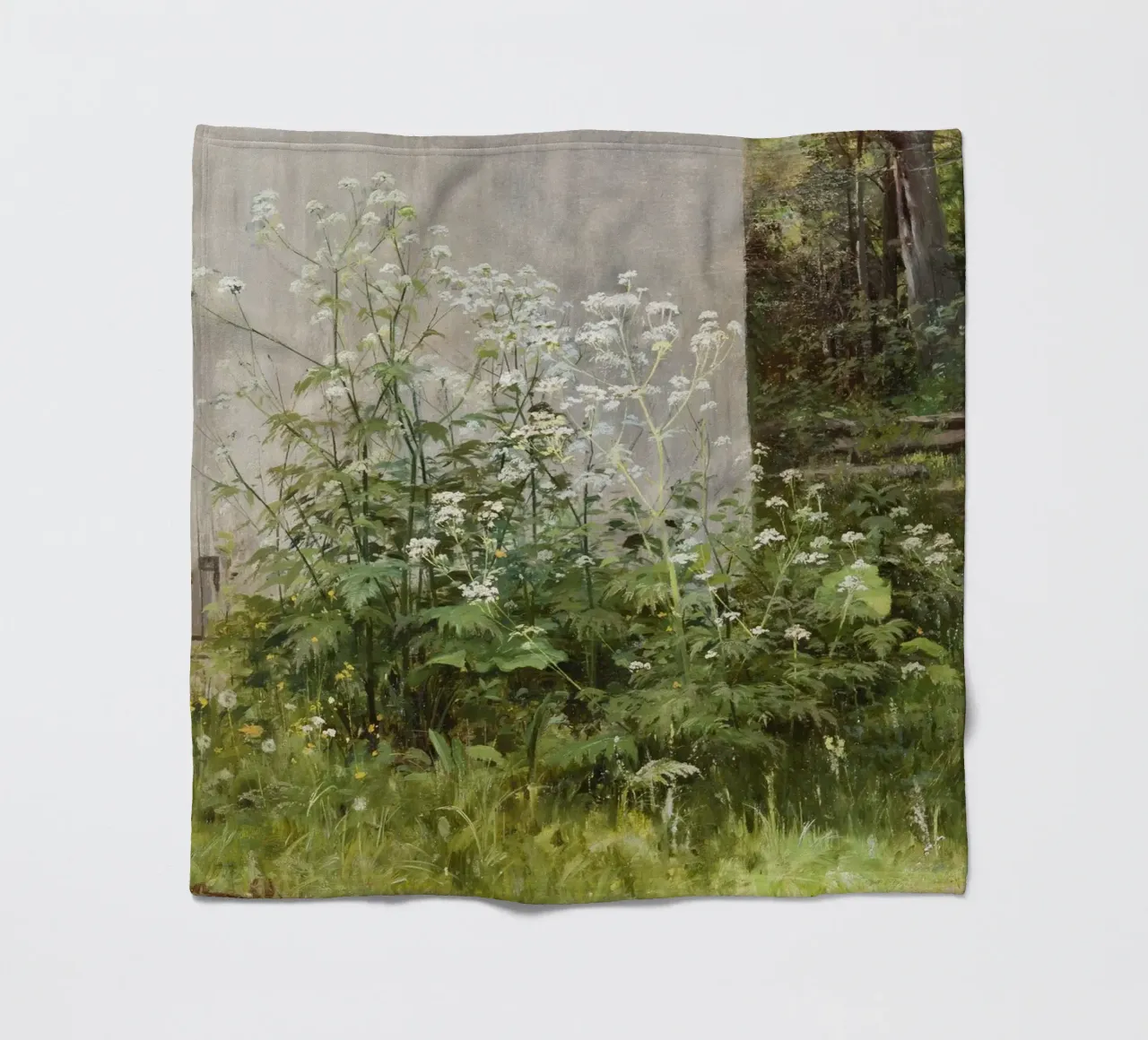 Ivan Shishkin - Fiori al recinto coperta in pile da William Store