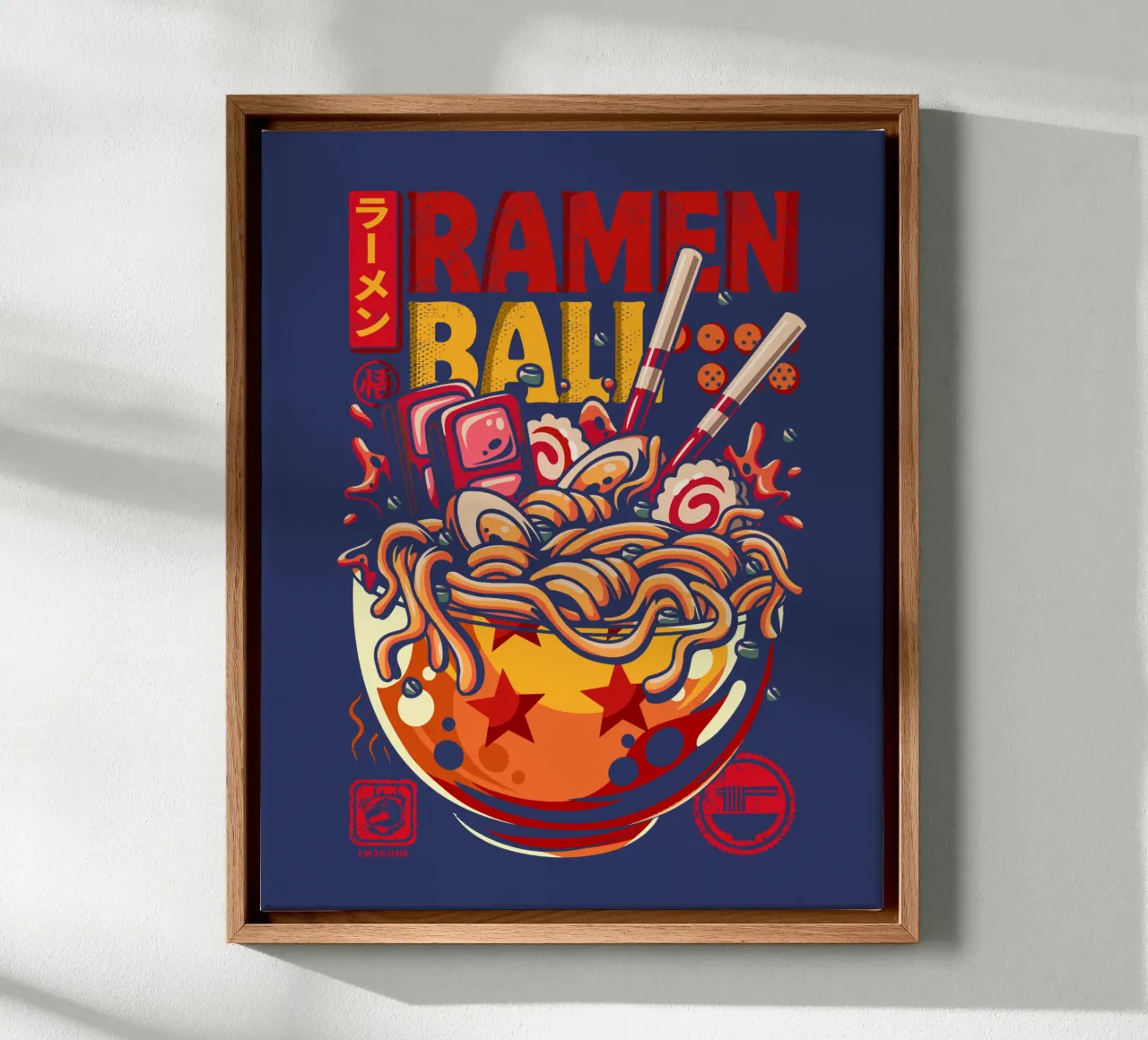Palla di super ramen tela con Cornice a cassetta da LM2KONE
