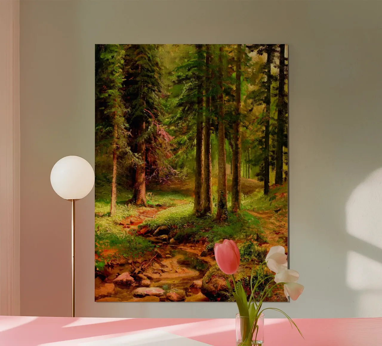 Ivan Shishkin - Forest landscape poster by William Store