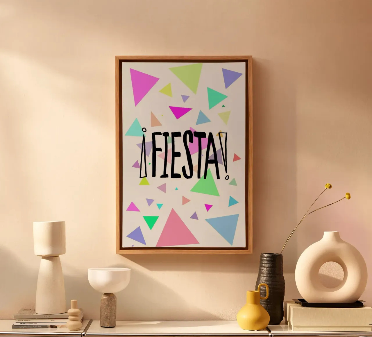 Fiesta canvas by Leah Flores