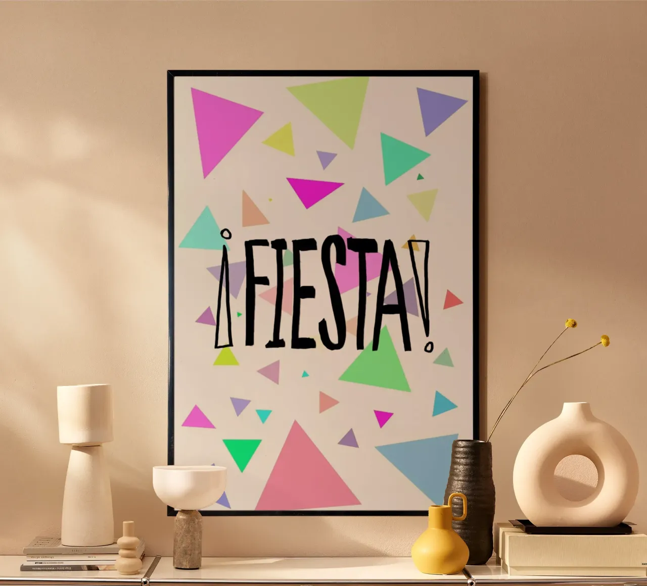 Fiesta poster van Leah Flores