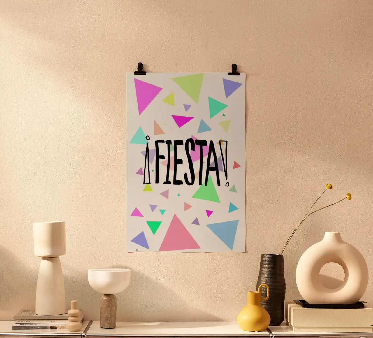 Fiesta poster van Leah Flores