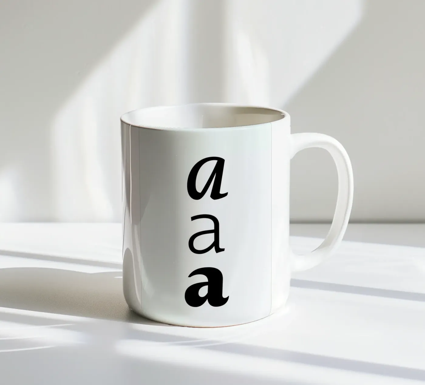 aaa ceramic mug by petiteCAPS